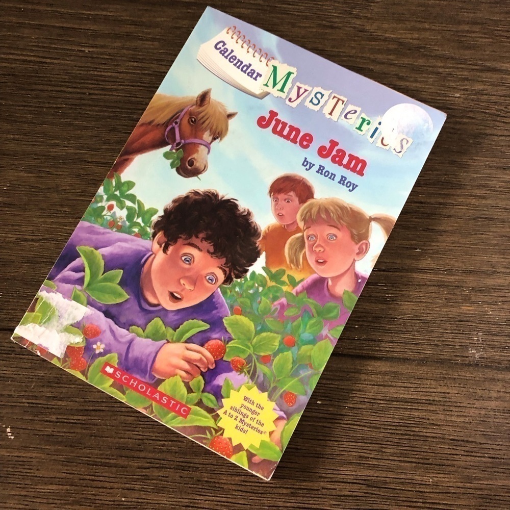 Calendar Mysteries: June Jam by: Ron Roy paperback book